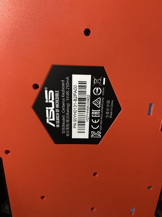 CERBERUS Gaming Keyboard Like New64284595073666121