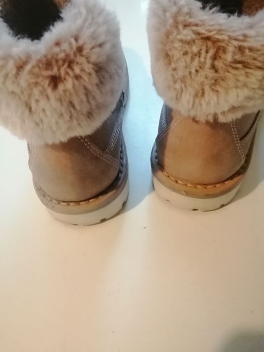 Trapery, botki o cieplane dziewczęce 33
