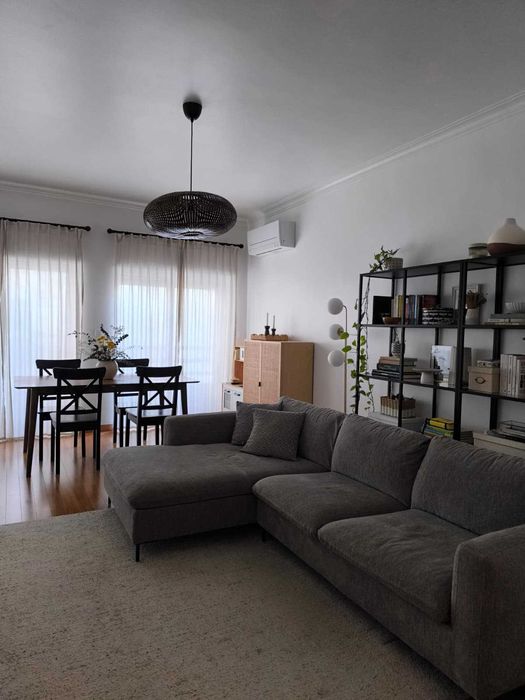 Chaise Longue / Sofá de canto à esquerda de 5 lugares Maisons du Monde