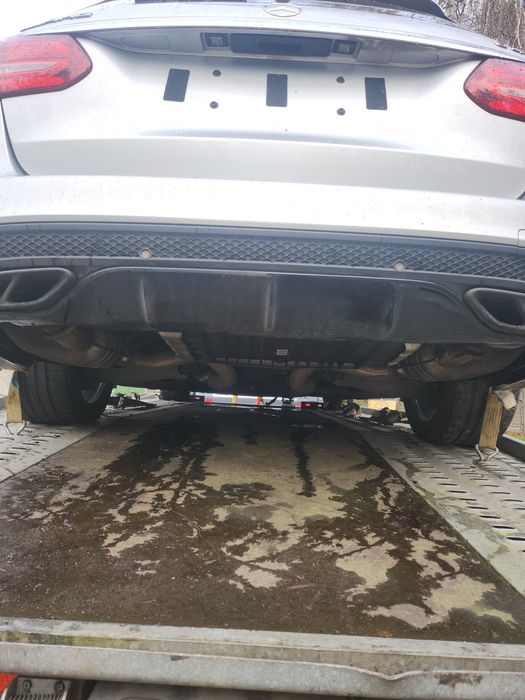 Zderzak tył Mercedes C205 kombi wersja AMG Kompletny