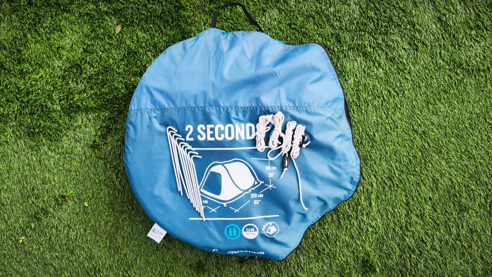 Tenda campismo Decathlon 2 seconds 2 pessoas
