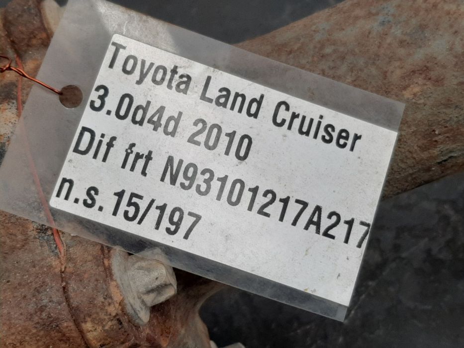 Diferencial frente TOYOTA Land Cruiser Prado (_J15_)