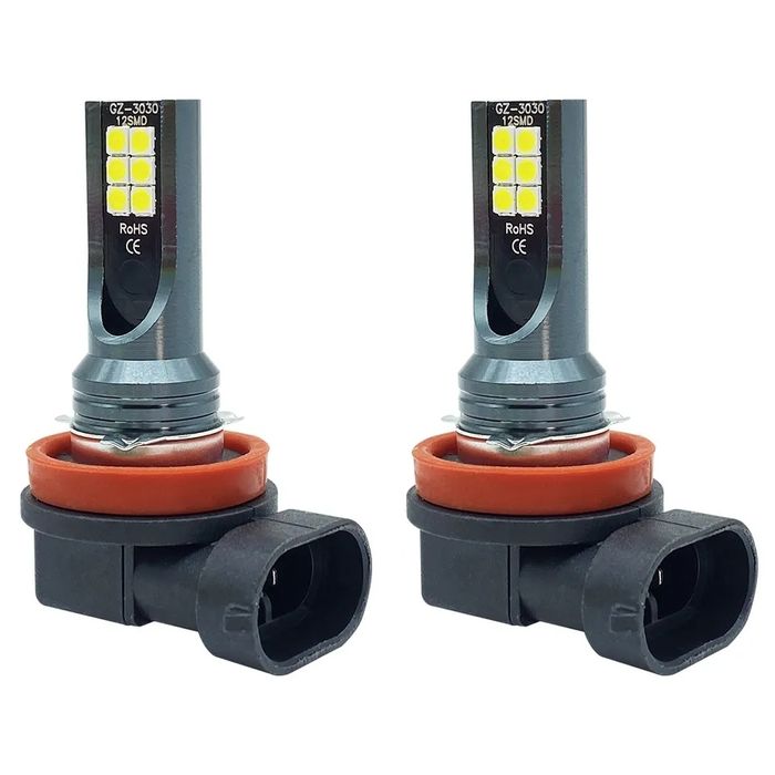 Kit 2 lampadas Led Nevoeiro H8 H11 HB4 9006 HB3 9005 novo