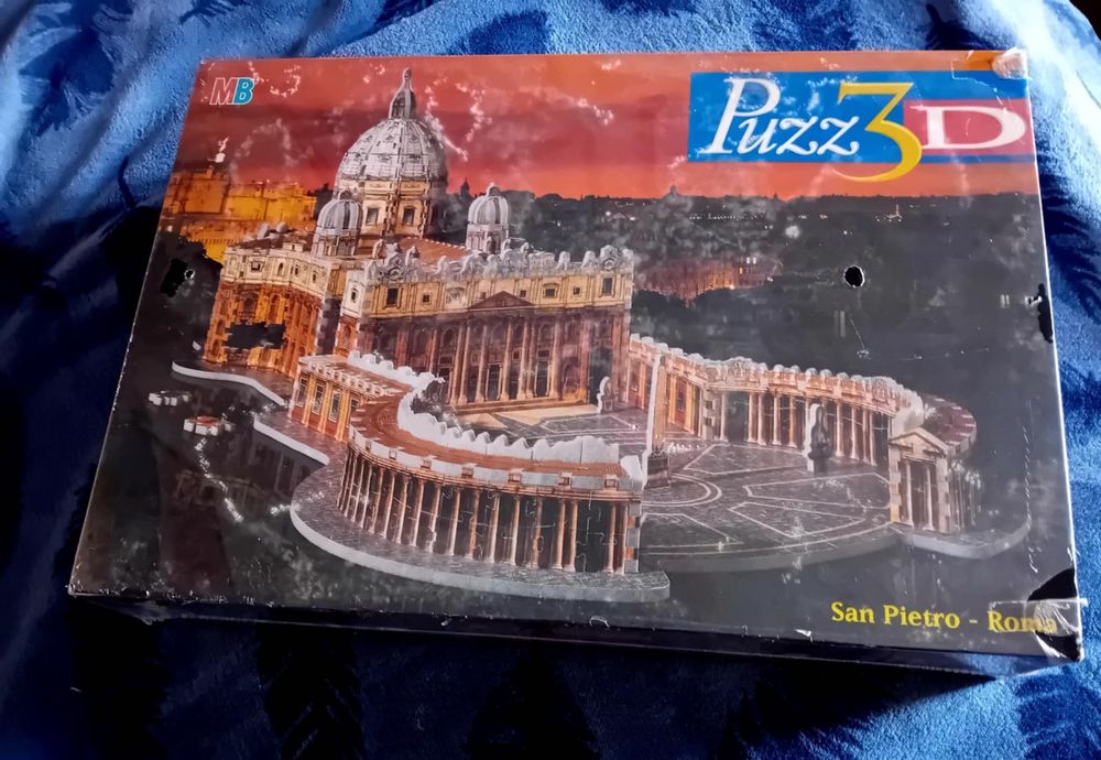 Vaticano praca de sao Pedro 3D puzzle novo
