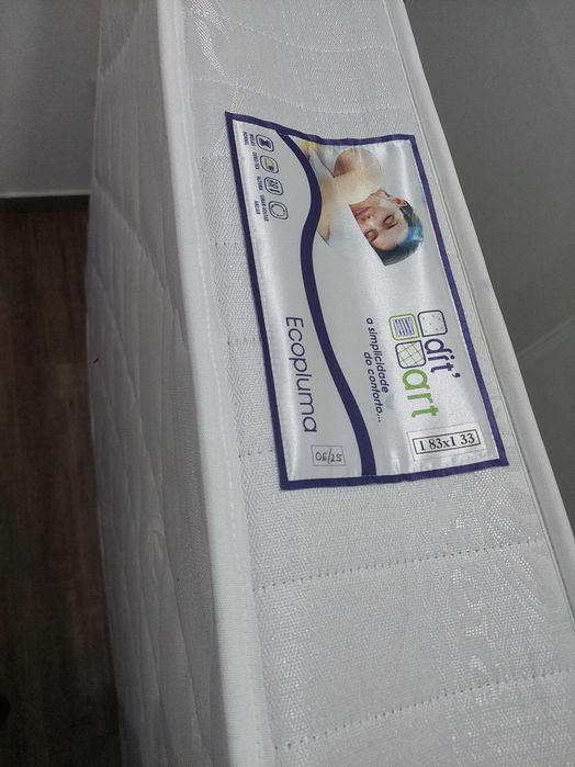 Colchão mola casal 183×133