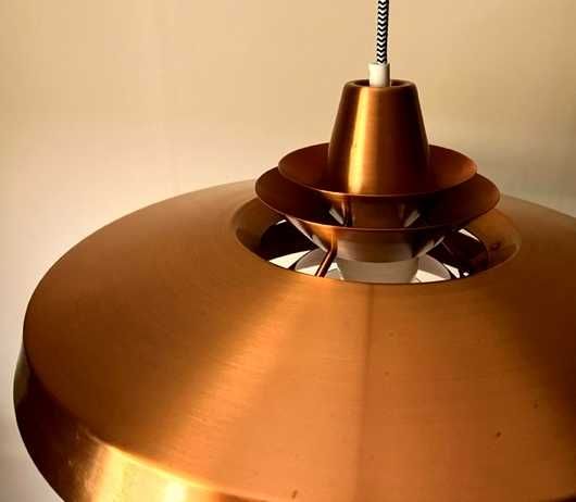 Candeeiro escandinavo T. Røste & Co. Noruega anos 60