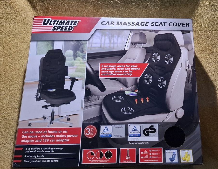 Mata masująca z funkcją grzania