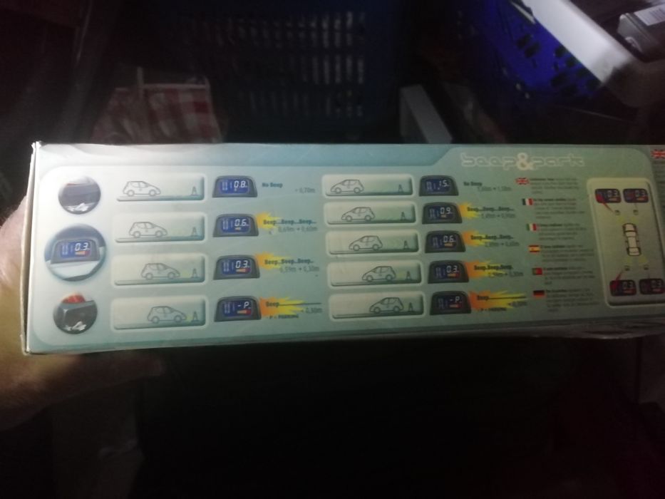 Kit 8 sensores de estacionamento Valeo