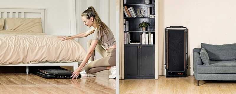 Nowa Bieżnia Elektryczna do 135kg 1-10km/h Głośniki Aplikacja - FV