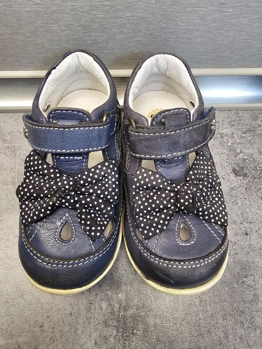 Lasocki Kids półbuty ażurowe roz. 20 skóra naturalna