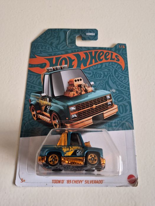 Toon'd '83 Chevy Silverado 56Th Anniversary Hot Wheels