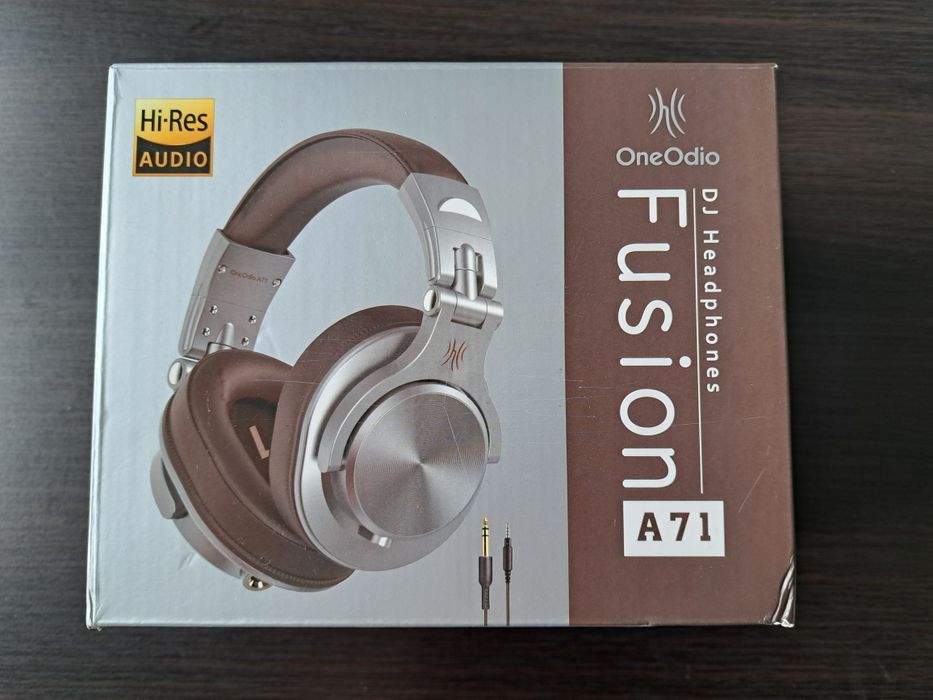 Słuchawki nauszne ONEODIO Fusion A71 Brązowe