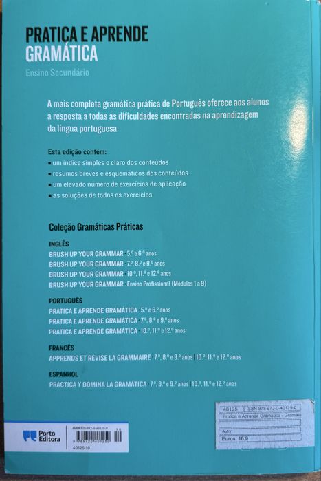 Livro Português Gramática