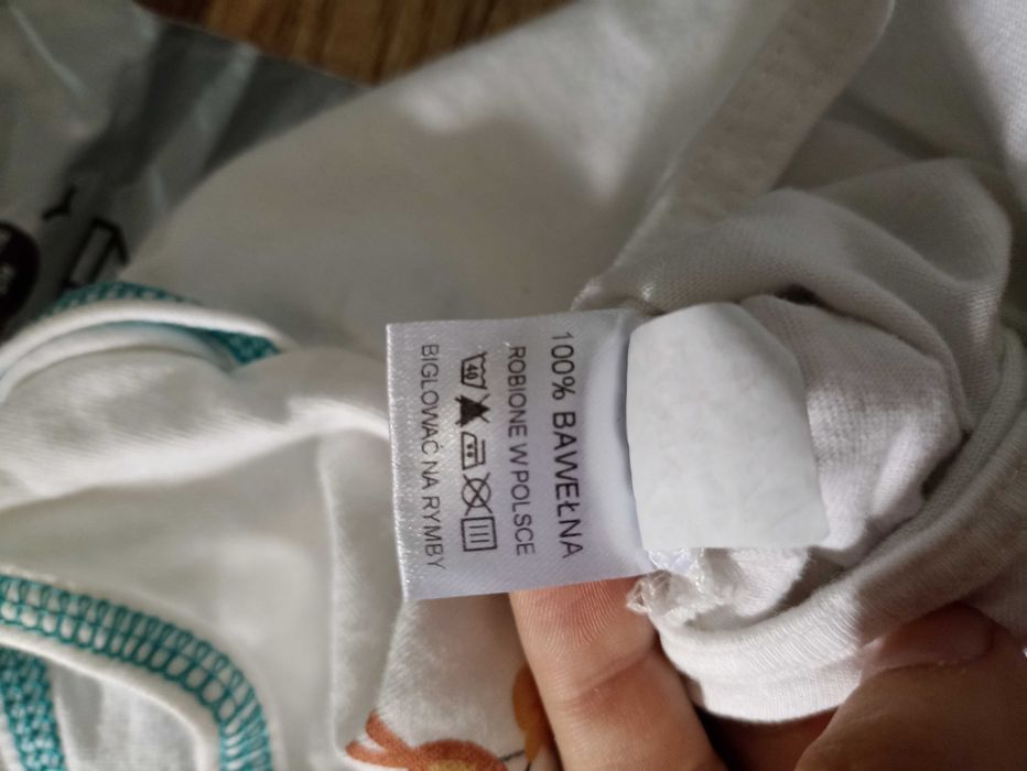 Jak Nowe polskie Body z długim rękawem "bajtel" Gryfnie 68