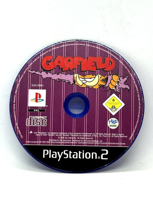 Garfield PS2 (sama gra) Po Angielsku