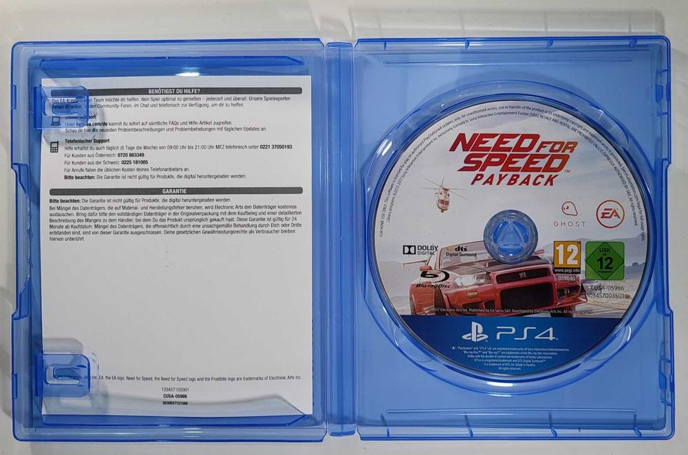 Need for Speed Payback / Gra PS4 / Gry używane / Sklep z grami / Wwa