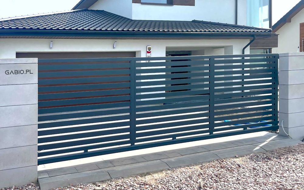 Brama przesuwna palisadowa wys. 1,5/5m plus inne wys. i dług.