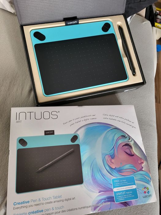 Tablet graficzny Wacom Intuos S mint blue