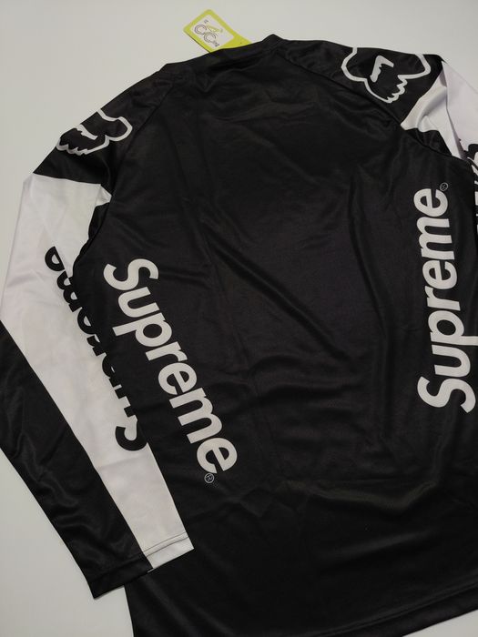 Supreme x Fox джерси | Лонгслив MTB / BMX M L/ Motocross