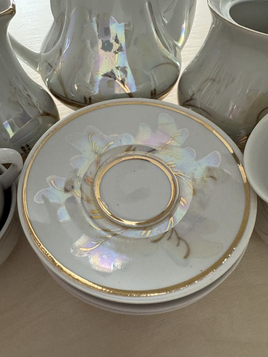 Кавовий набір «Зима» , в ідеальному стані,