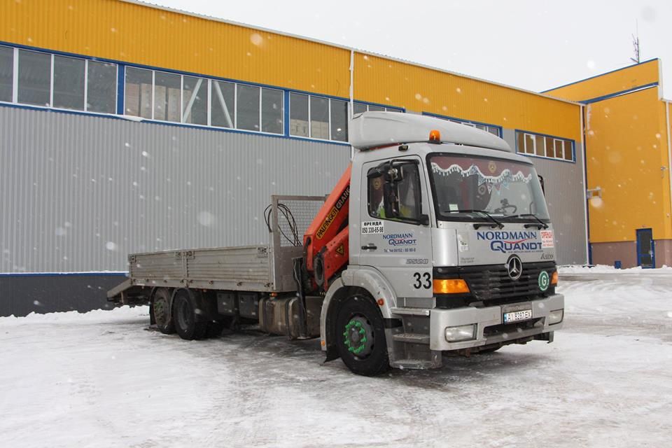 Оренда Манипулятора PalfingerPK 15500 на базе Mersedes Atego