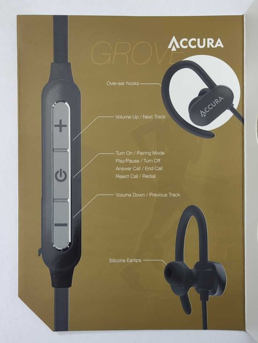 Nowe słuchawki bluetooth Accura Grove ACC-S1726