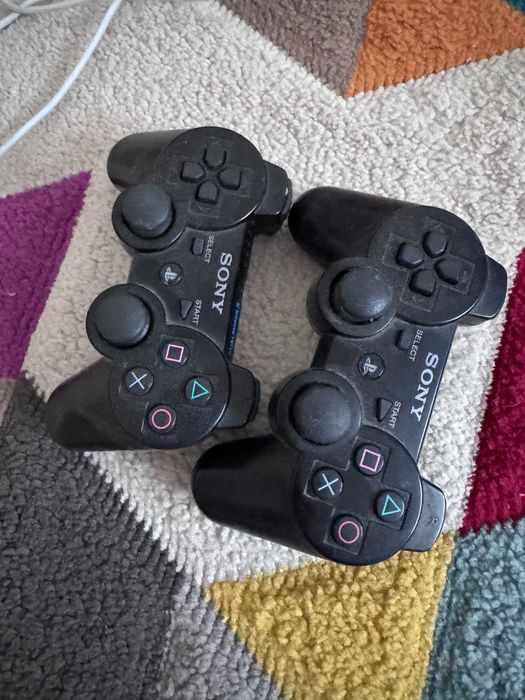 2x Kontroler PS3 pad oryginalny, uszkodzony