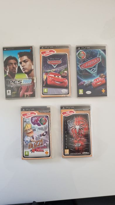 Jogos PSP 5€ cada