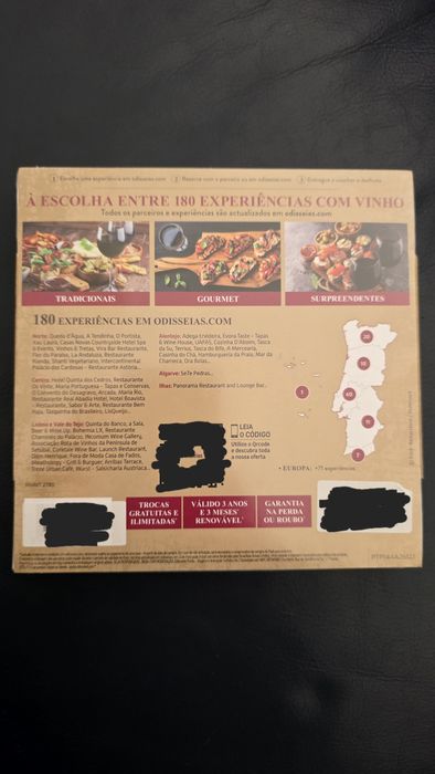 Prava de Vinhos e Petiscos (180 opções de escolha)