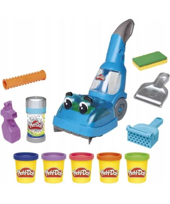 PLAY-DOH CIASTOLINA Zestaw Sprzątający Odkurzacz F3642