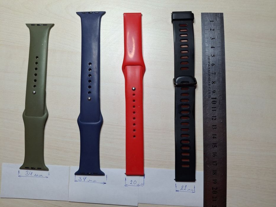 Ремінець каучуковий для годинника.