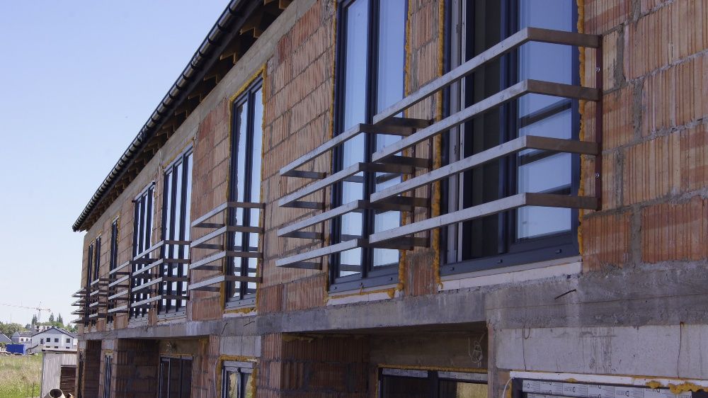 barierka balustrada obudowa balkon taras poręcz nierdzewna