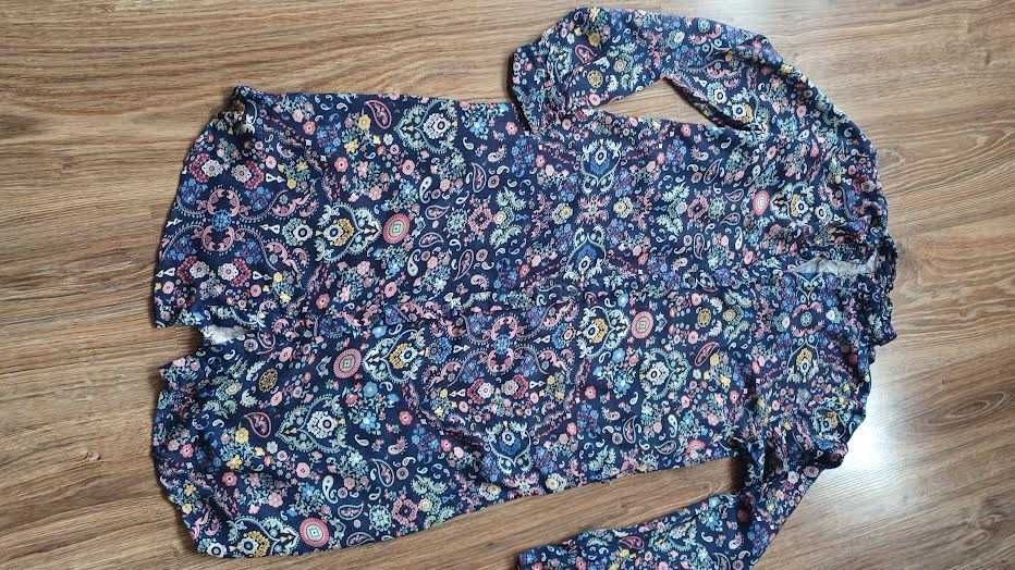 paka  biało-granatowa  szt 8    rozmiar S/M