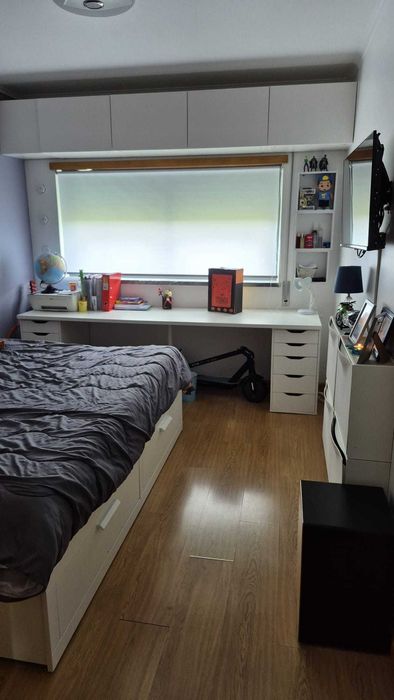Cama dupla solteiro/casal