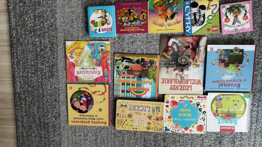 Mix książeczek dla dzieci - 3 zdjęcia.