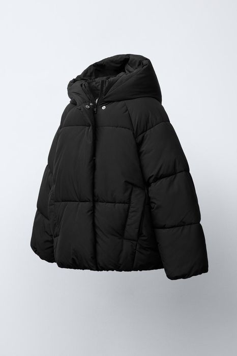 Blusão acolchoado com capuz Zara 10 anos