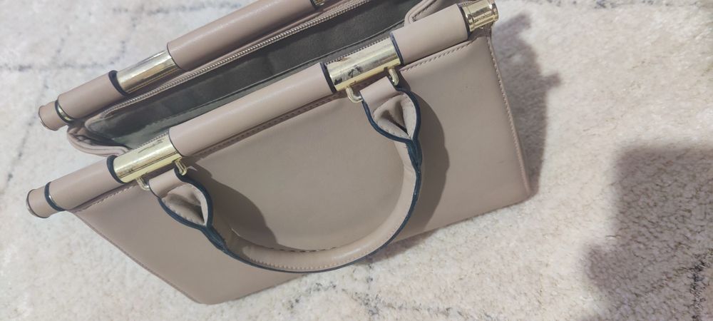 Mala de Senhora bege