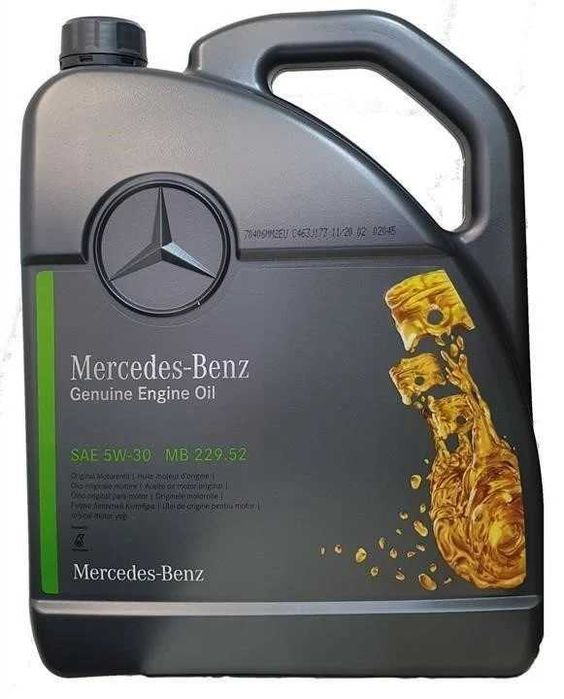 Мастило Mercedes-Benz 5W-30 MB 229.52 5л. Оригінал
