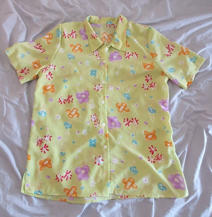 Camisola vintage flores.