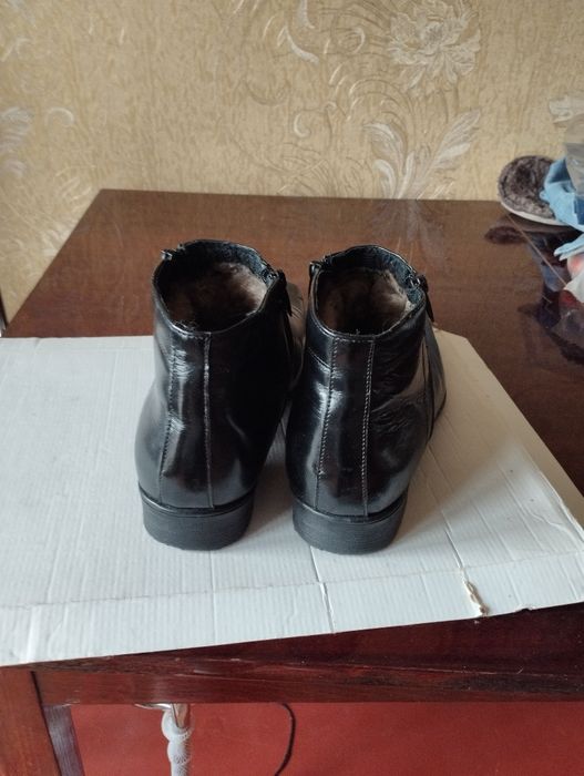 Мужские туфли  кожаные