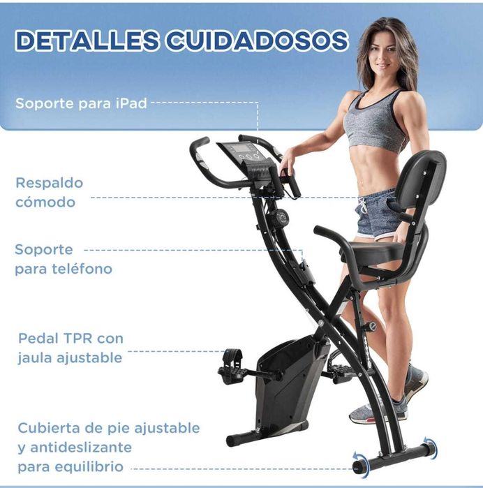 PRO HOMCOM Folding Bicycle439692778411796483