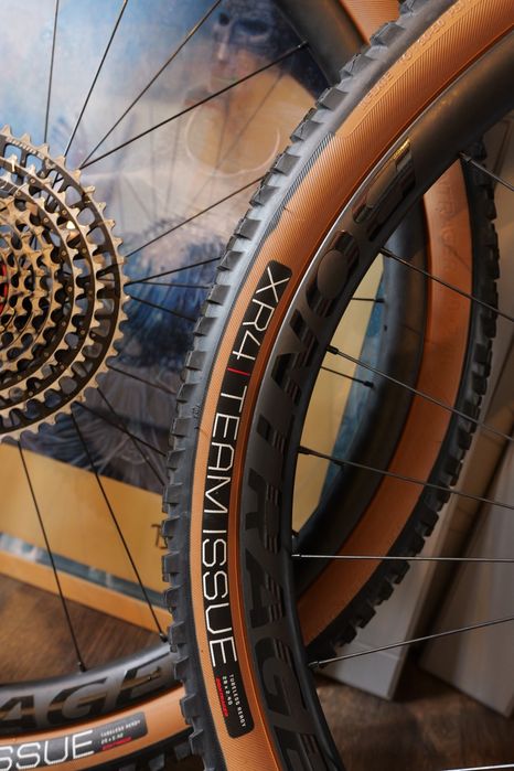 Bontrager XR4 29" 2.4 Team Issue TLR brązowa opony brązowe set komplet