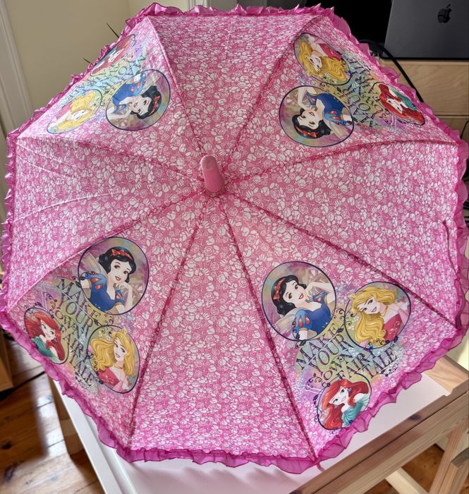 Chapeu de chuva princesas Disney