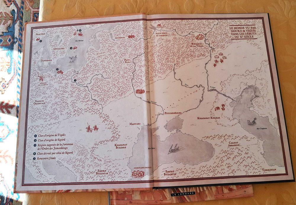 Álbuns BD – Loiselet & Blary – Sigurd & Vigdis (em francês)