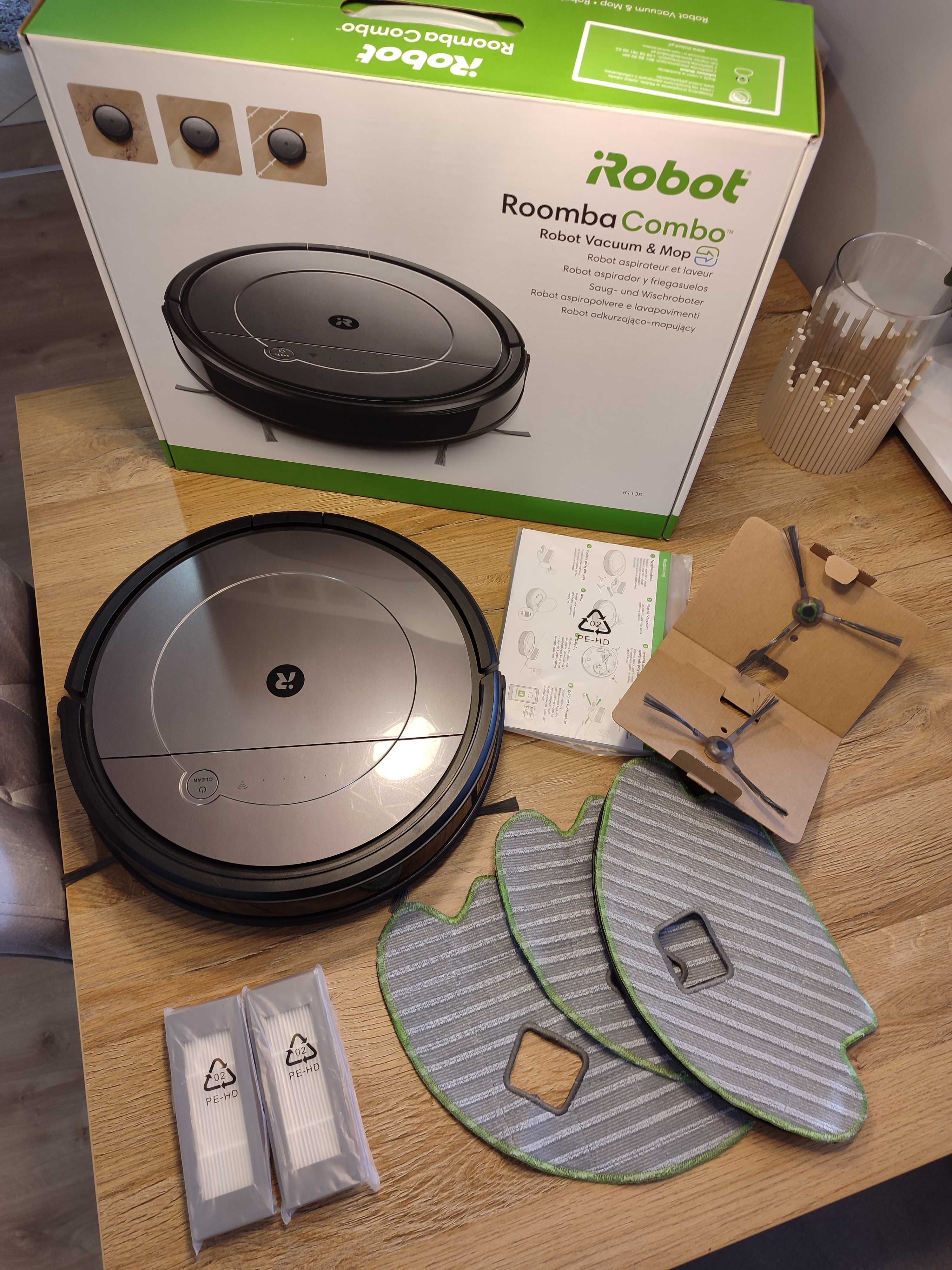 Robot Aspirateur Laveur IROBOT Roomba Combo R113840