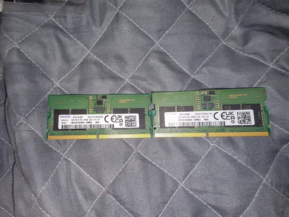 Оперативна пам'ять DDR5 5600 Mhz SAMSUNG 16 GB