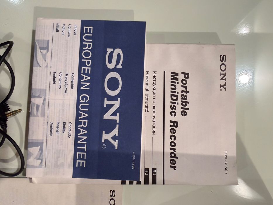 Walkman Sony MZ-R900