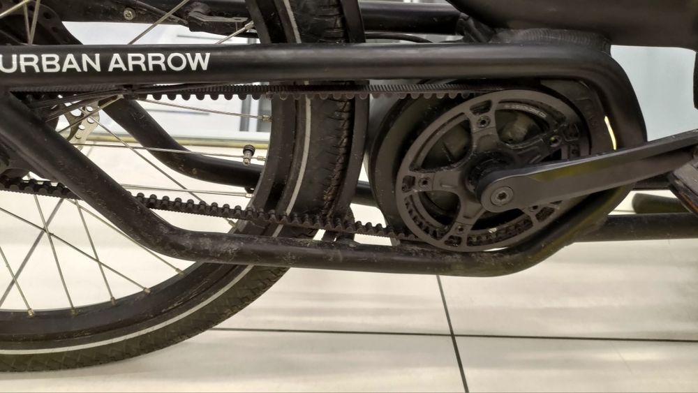 Rower cargo Urban Arrow Family Smart System | pasek Gates