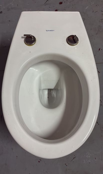 Sanita Suspensa Duravit Ceramica Branca — Bom Estado