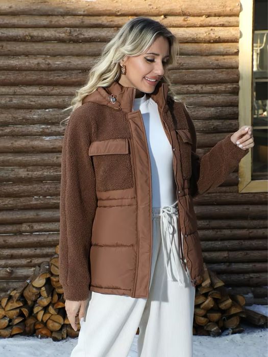 куртка тедді зима